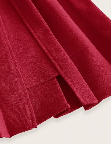 Fusta SHEIN CURVE, rosu