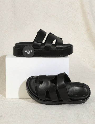 Slapi SHEIN, negru