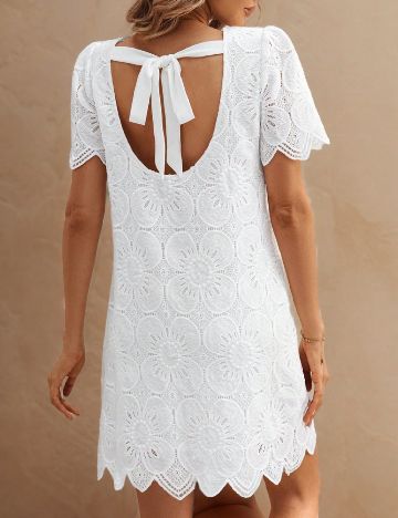 Rochie scurta SHEIN, alb