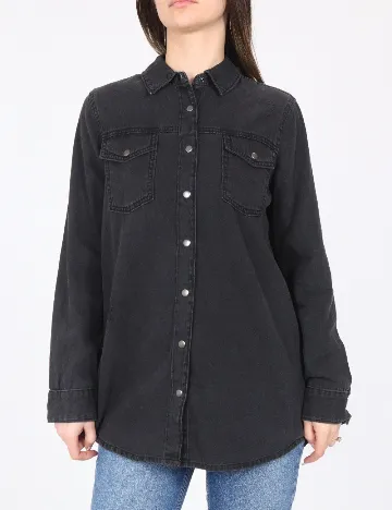Camasa Oversize River Island, negru