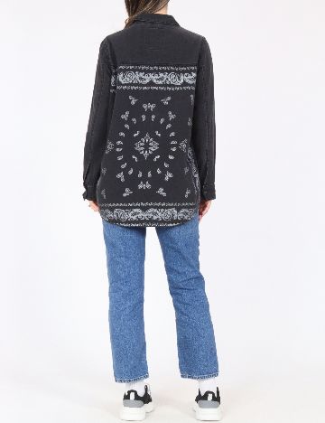 Camasa Oversize River Island, negru