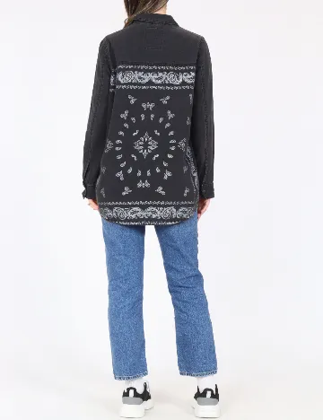 Camasa Oversize River Island, negru