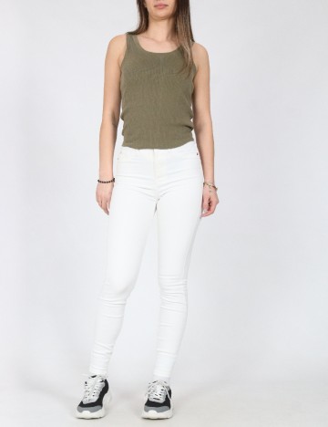 Blugi River Island, alb