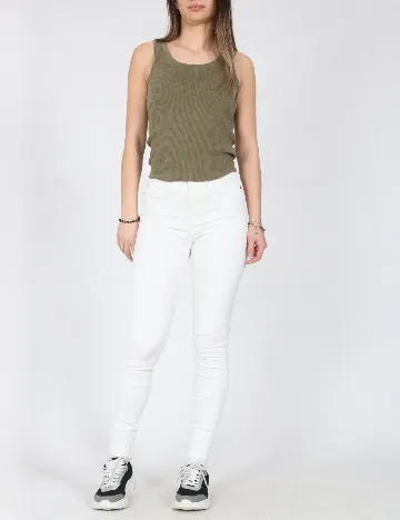 Blugi River Island, alb