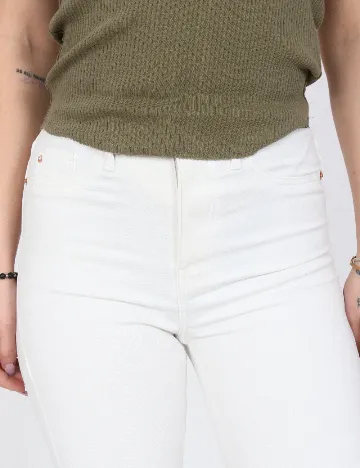 Blugi River Island, alb