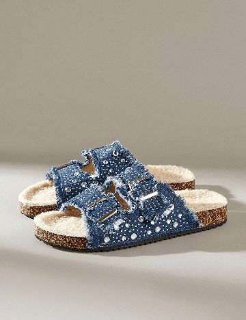 Slapi SHEIN, albastru