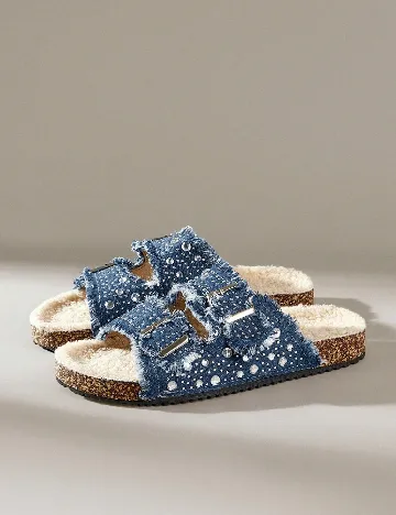 Slapi SHEIN, albastru