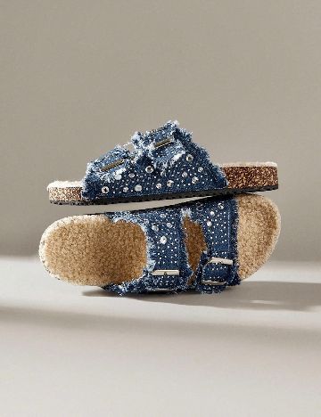 Slapi SHEIN, albastru