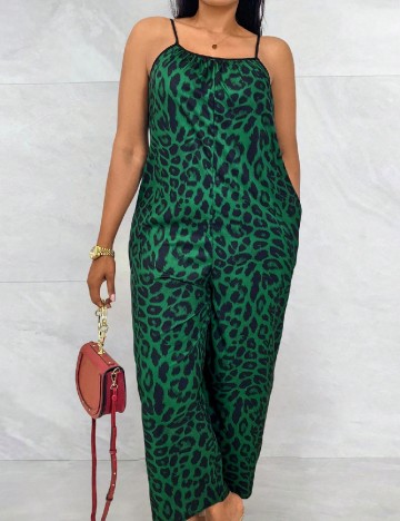 Salopeta SHEIN CURVE, verde