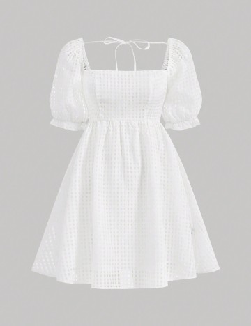 Rochie scurta SHEIN, alb