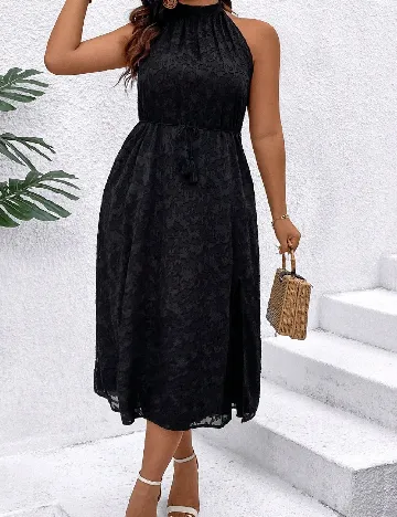 Rochie medie SHEIN CURVE, negru