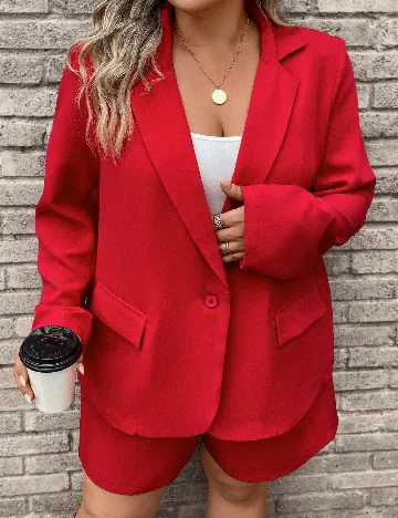 Compleu Emery Rose Curve, rosu