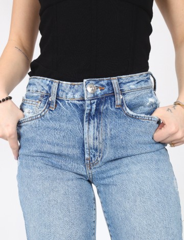 Blugi River Island, albastru