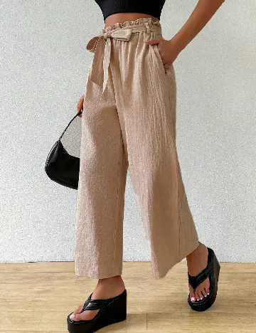 Pantaloni SHEIN, crem