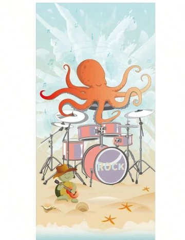 Prosop de plaja SHEIN, mix culori