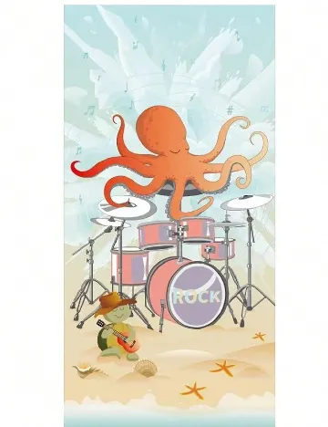 Prosop de plaja SHEIN, mix culori