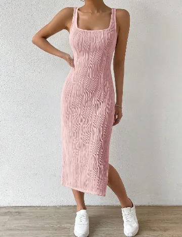 Rochie medie SHEIN, roz