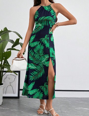 Rochie medie SHEIN, bleumarin