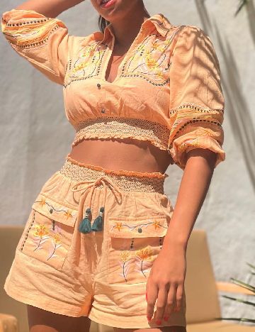 Top River Island, portocaliu