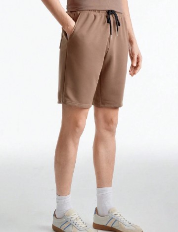 Pantaloni scurti SHEIN, maro