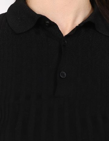 Tricou River Island, negru