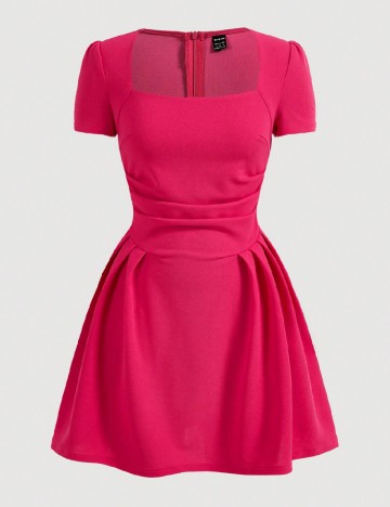 Rochie scurta SHEIN, roz