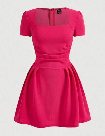 Rochie scurta SHEIN, roz