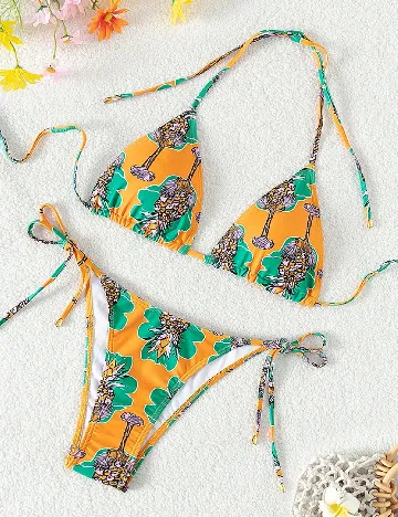 Costum de baie SHEIN, mix culori