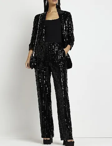 Pantaloni River Island, negru