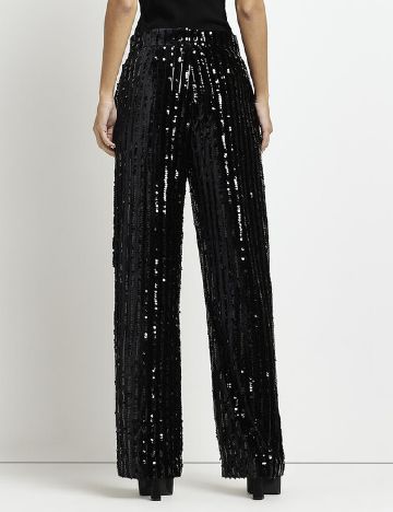 Pantaloni River Island, negru