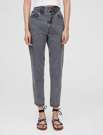 Blugi Pull&Bear, gri