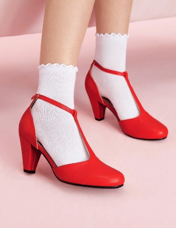 Pantofi Cuccoo, rosu