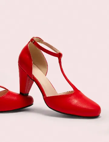Pantofi Cuccoo, rosu
