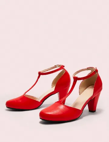 Pantofi Cuccoo, rosu