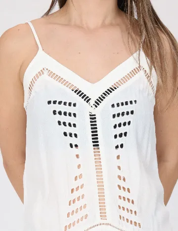 Rochie scurta River Island, alb