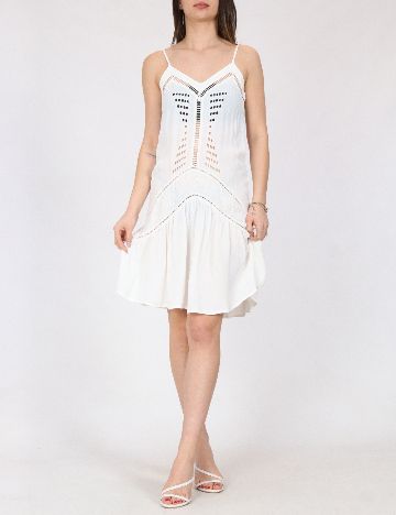 Rochie scurta River Island, alb