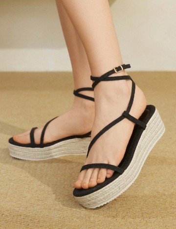 Sandale SHEIN, negru