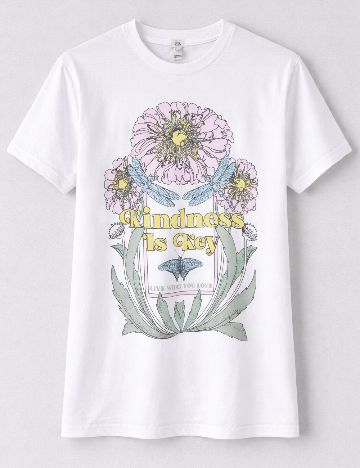 Tricou River Island, alb