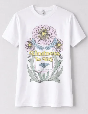 Tricou River Island, alb