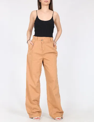 Pantaloni River Island, maro