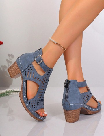 Sandale SHEIN, albastru