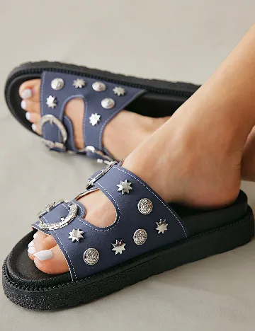 Slapi SHEIN, bleumarin