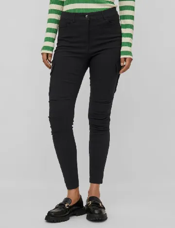 Pantaloni Vila, negru