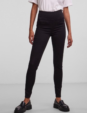 Pantaloni Pieces, negru