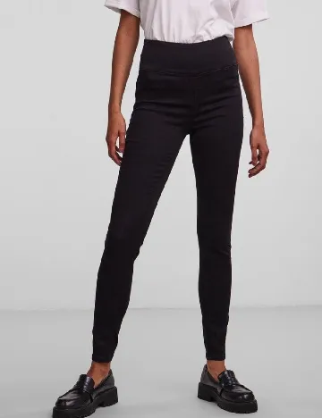 Pantaloni Pieces, negru