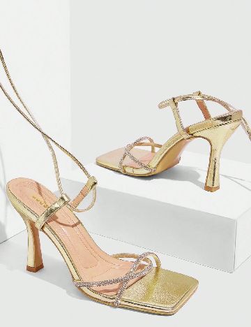 Sandale Cuccoo, auriu