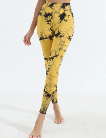 Colanti SHEIN, galben/negru