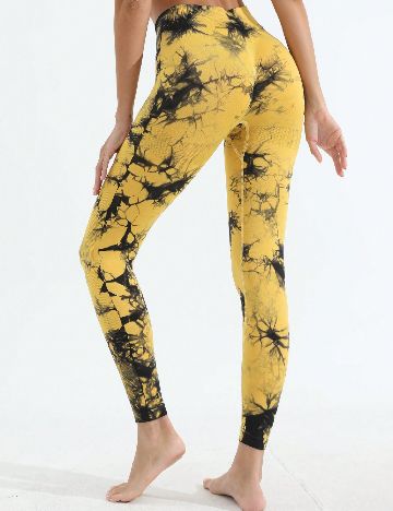 Colanti SHEIN, galben/negru
