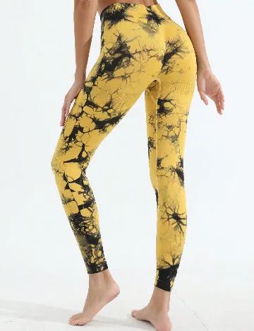 Colanti SHEIN, galben/negru