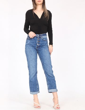 Blugi River Island, albastru